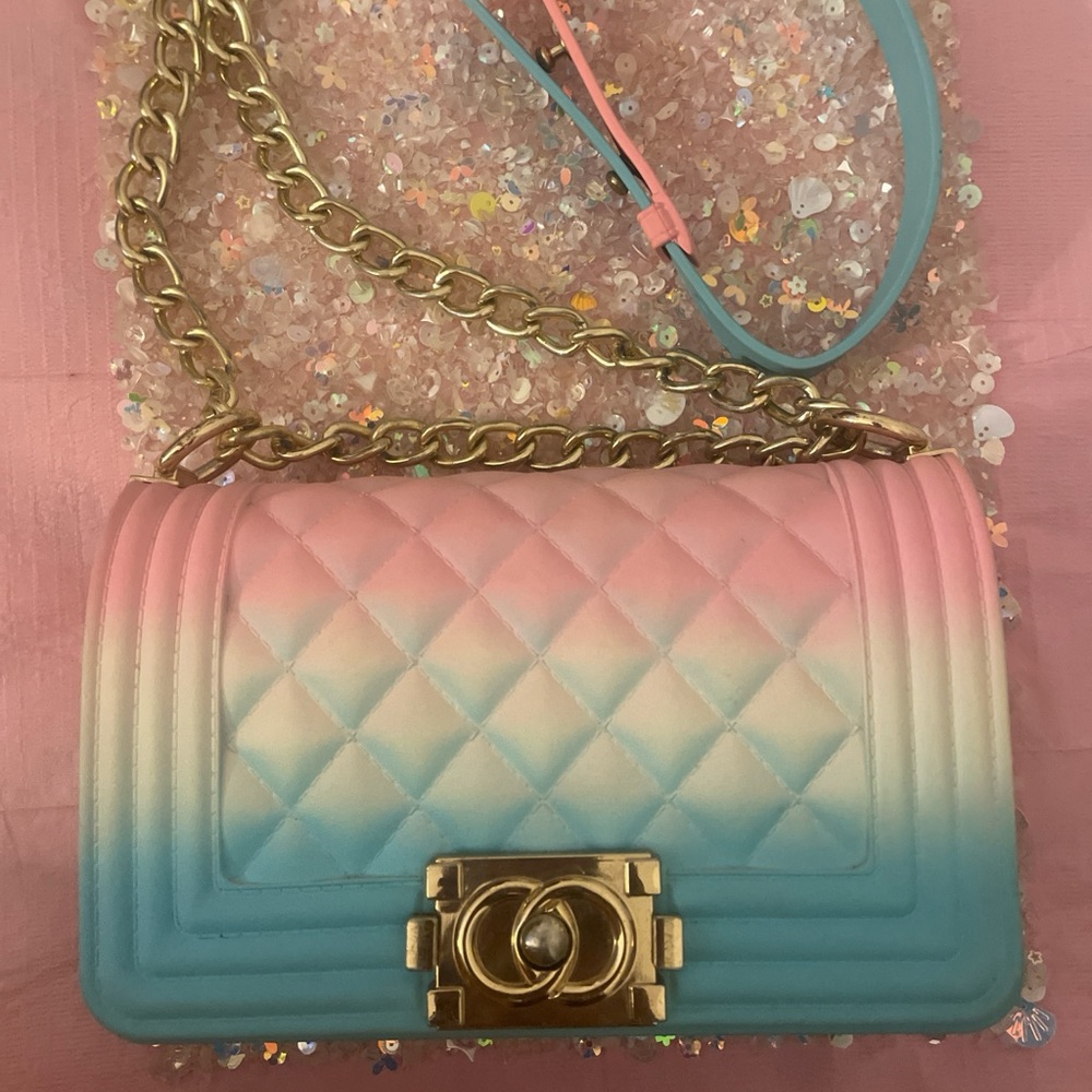 Cotton Candy Jelly Purse